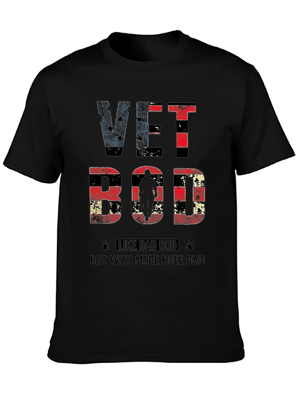 Vet Bod T-Shirt - Patriotic Veteran Apparel