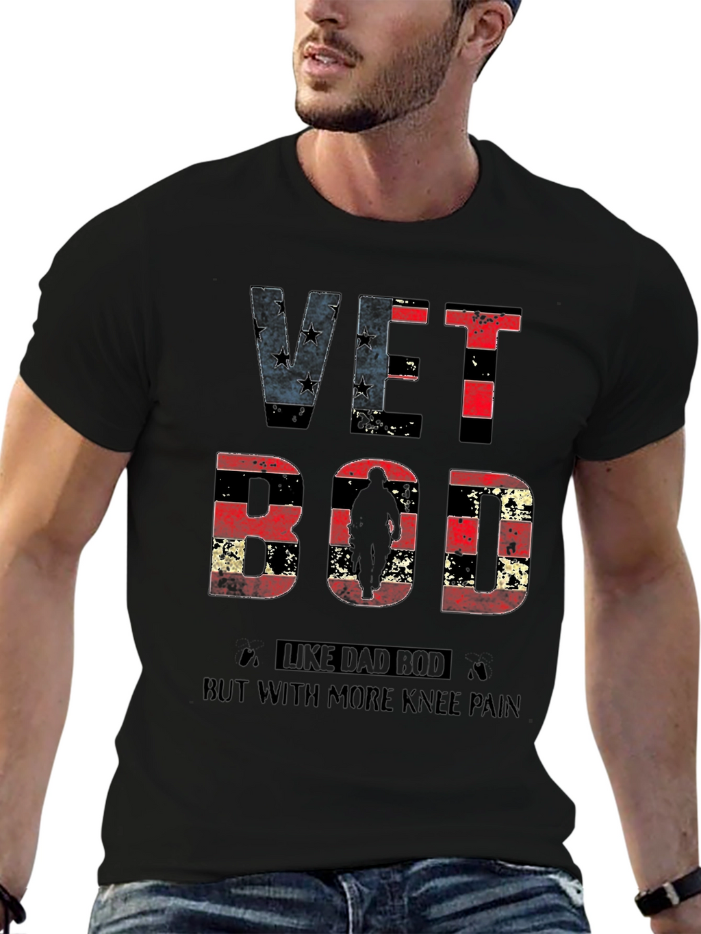 Vet Bod T-Shirt - Patriotic Veteran Apparel