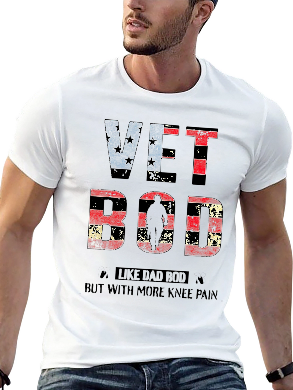 Vet Bod T-Shirt - Patriotic Veteran Apparel