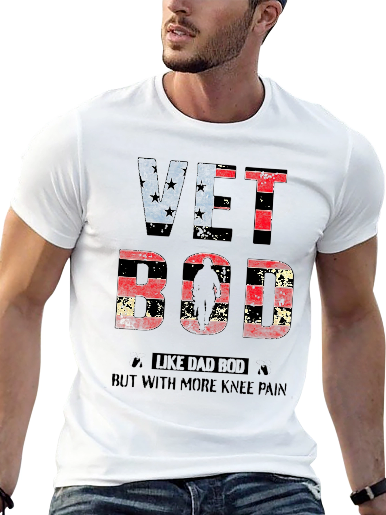 Vet Bod T-Shirt - Patriotic Veteran Apparel