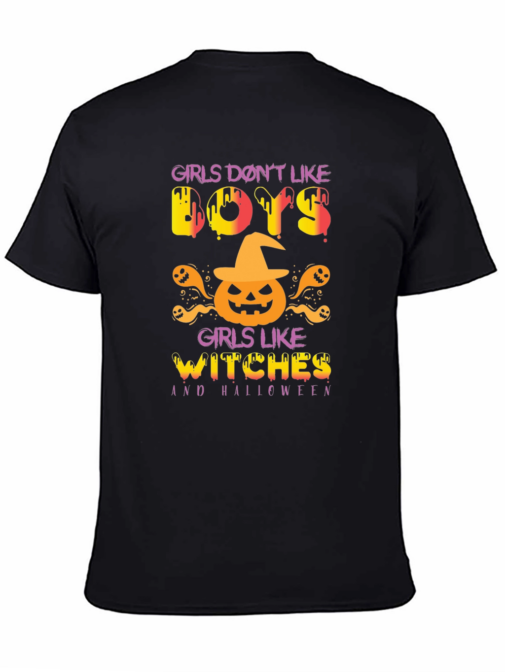 Girls Like Witches Halloween Graphic Tee