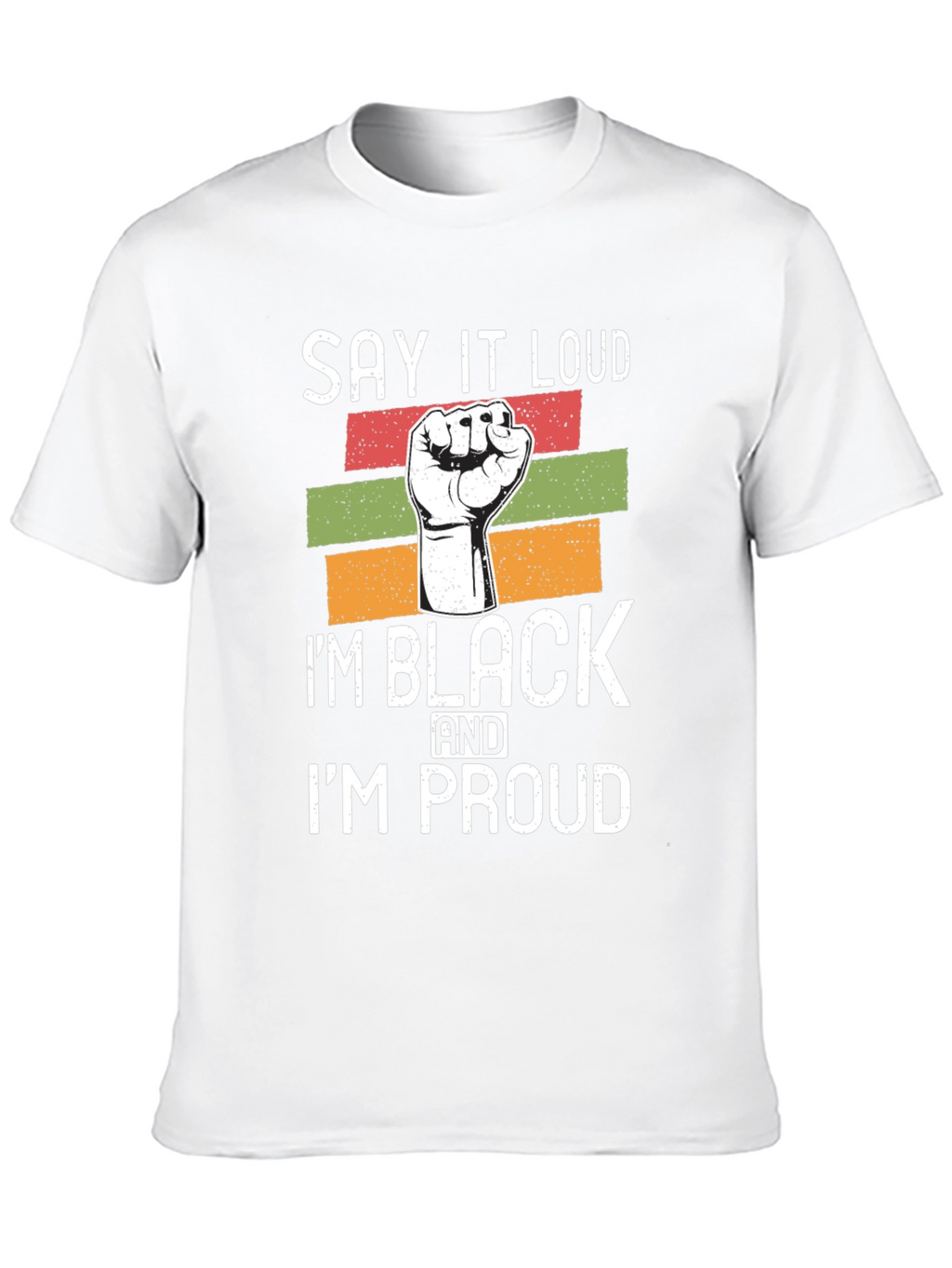Black Pride Graphic T-Shirt - Say It Loud