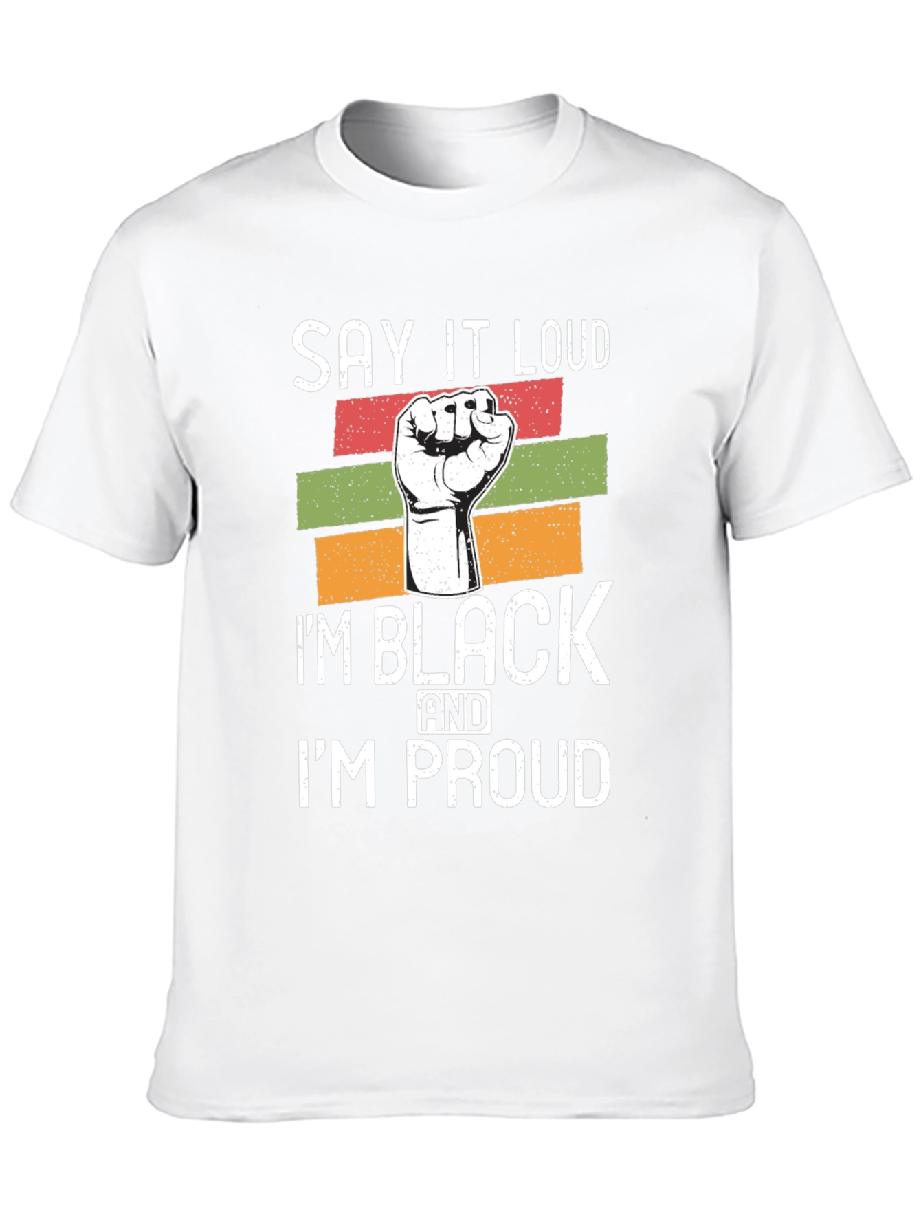 Black Pride Graphic T-Shirt - Say It Loud