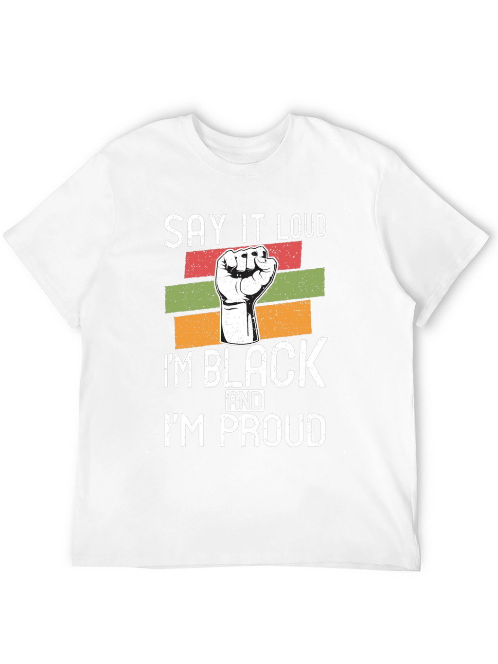 Black Pride Graphic T-Shirt - Say It Loud