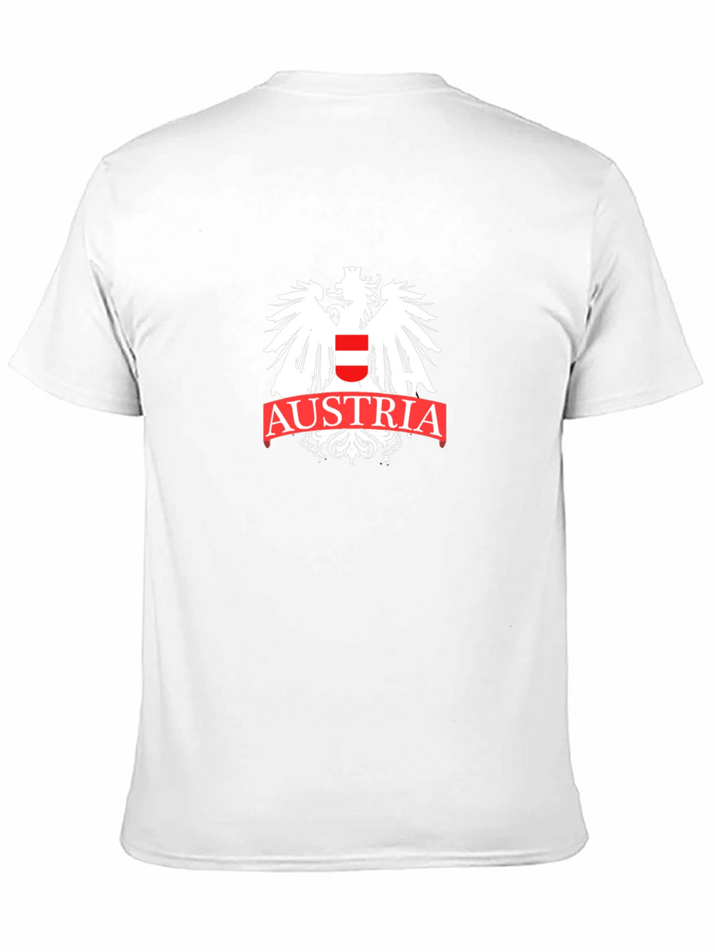 Austria Eagle Crest Graphic Tee - Black