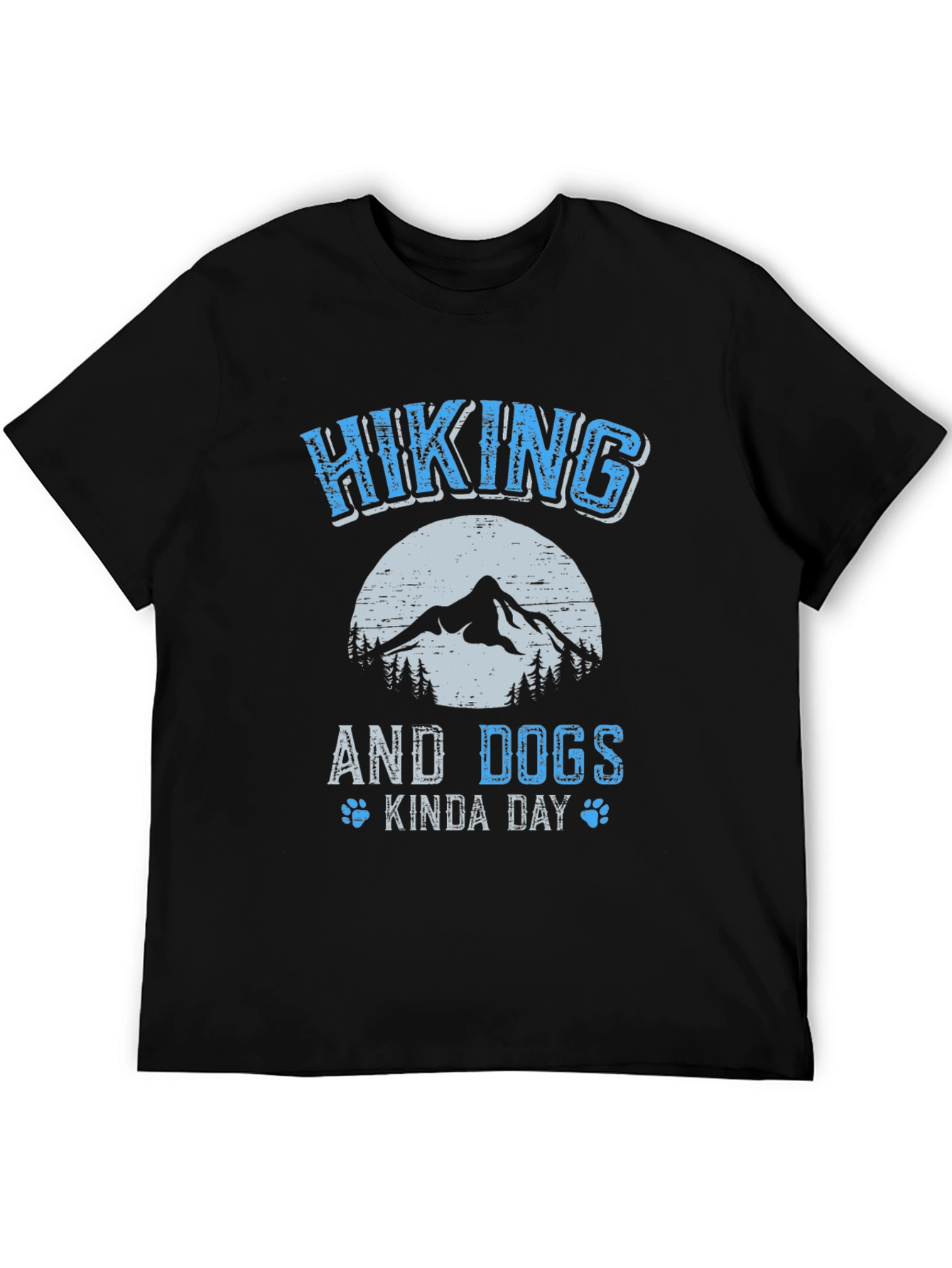 Hiking and Dogs Kinda Day T-Shirt