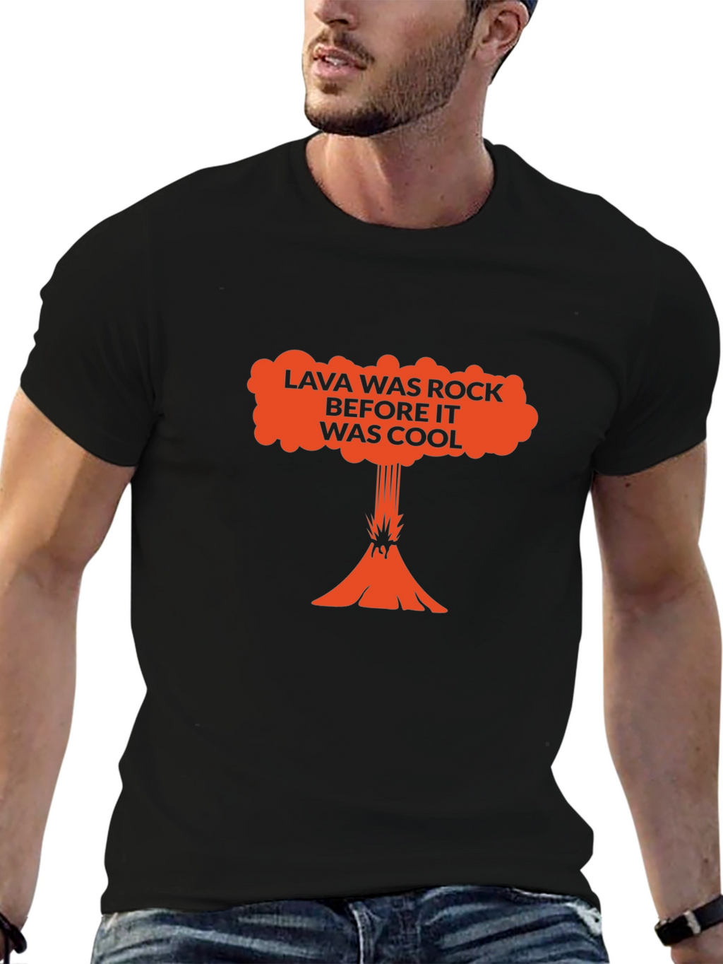 Lava Was Rock Cool T-Shirt - Volcanic Tee
