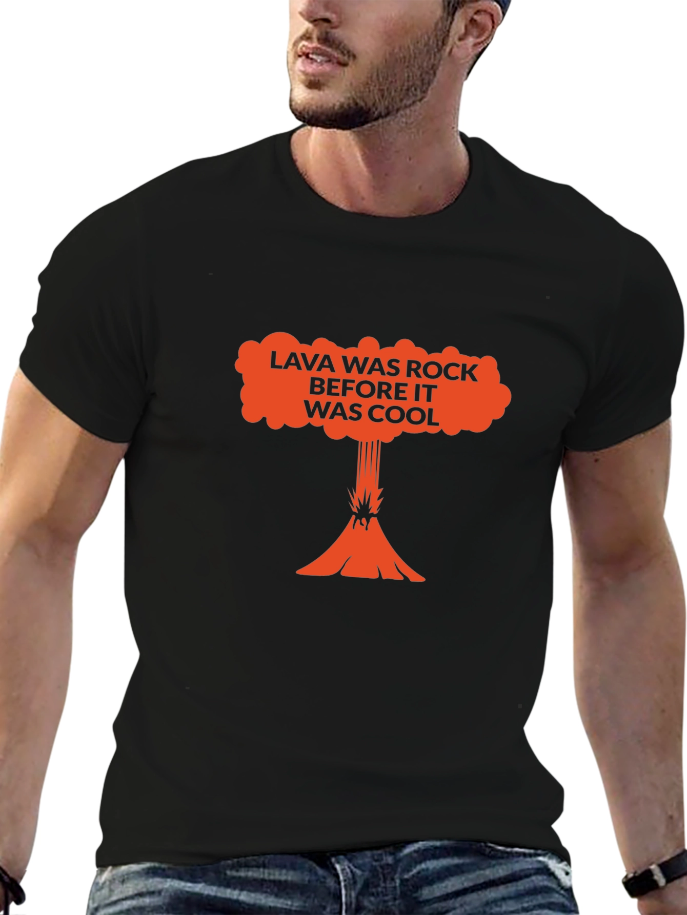 Lava Was Rock Cool T-Shirt - Volcanic Tee