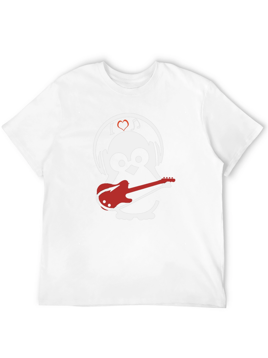 Music Loving Owl Graphic Tee - Black