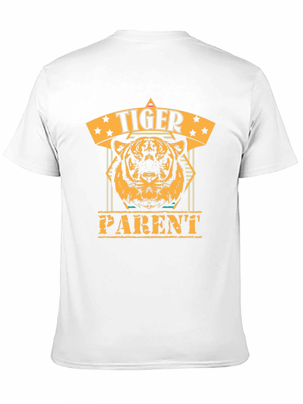 Tiger Parent Graphic T-Shirt - Black
