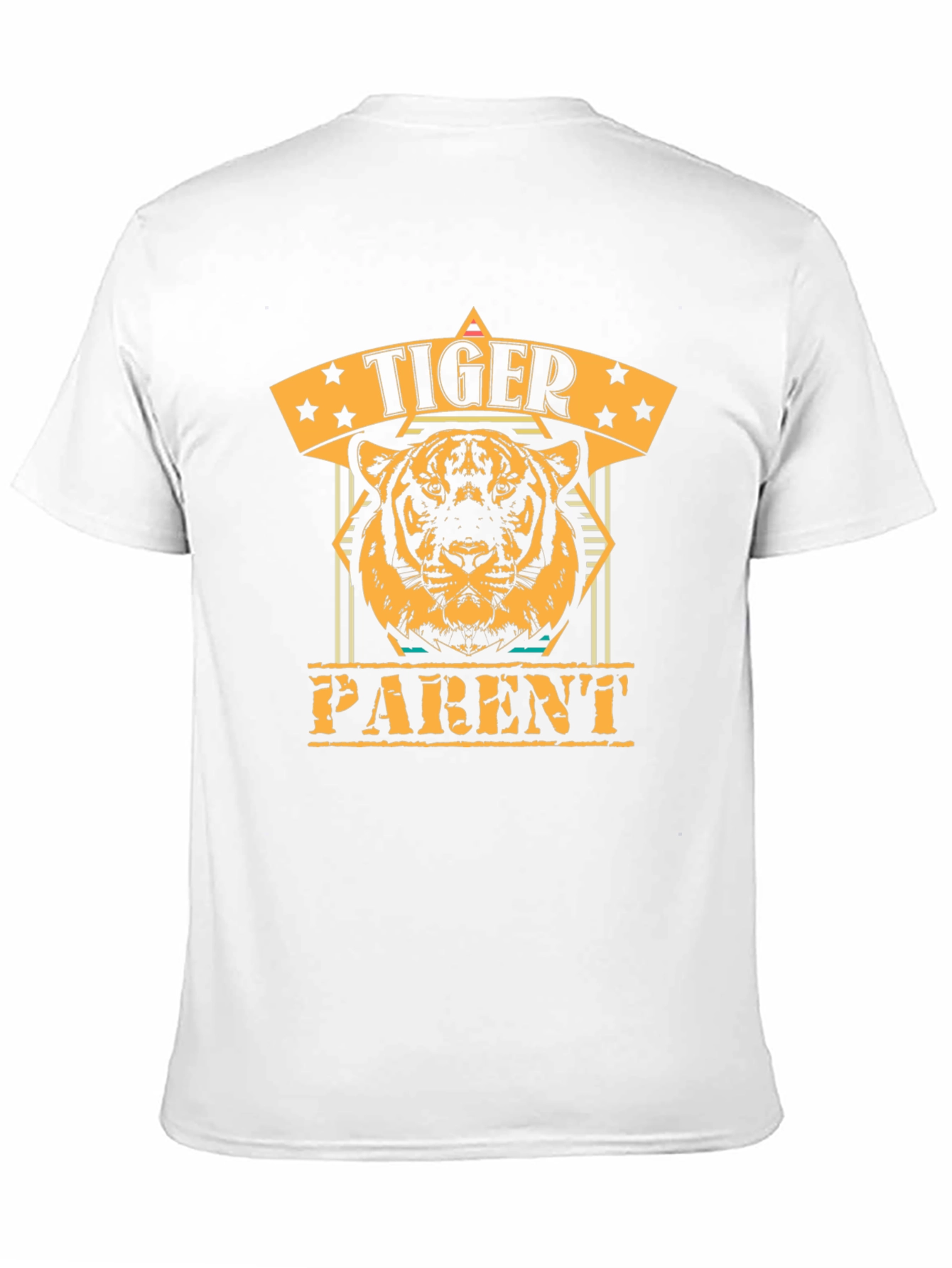 Tiger Parent Graphic T-Shirt - Black