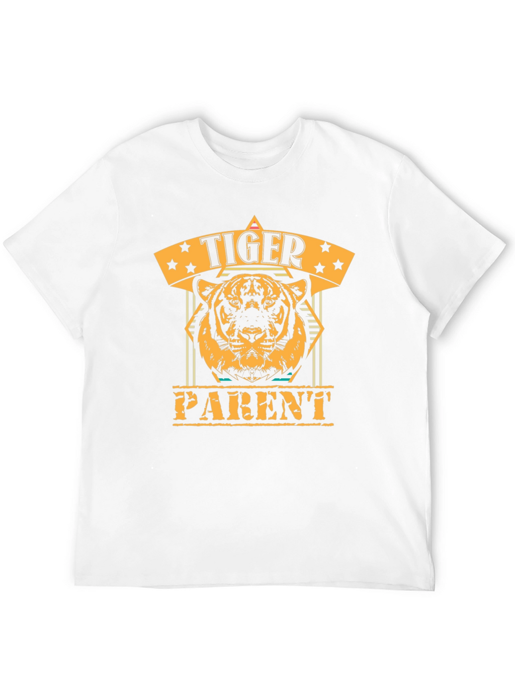 Tiger Parent Graphic T-Shirt - Black