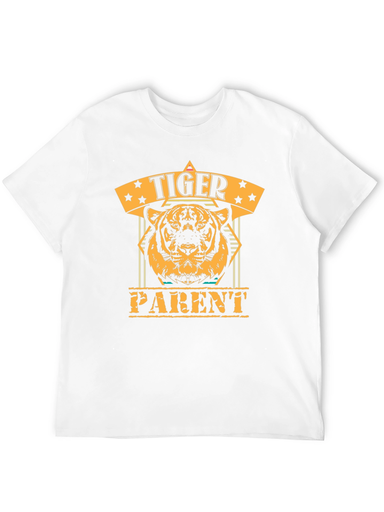 Tiger Parent Graphic T-Shirt - Black