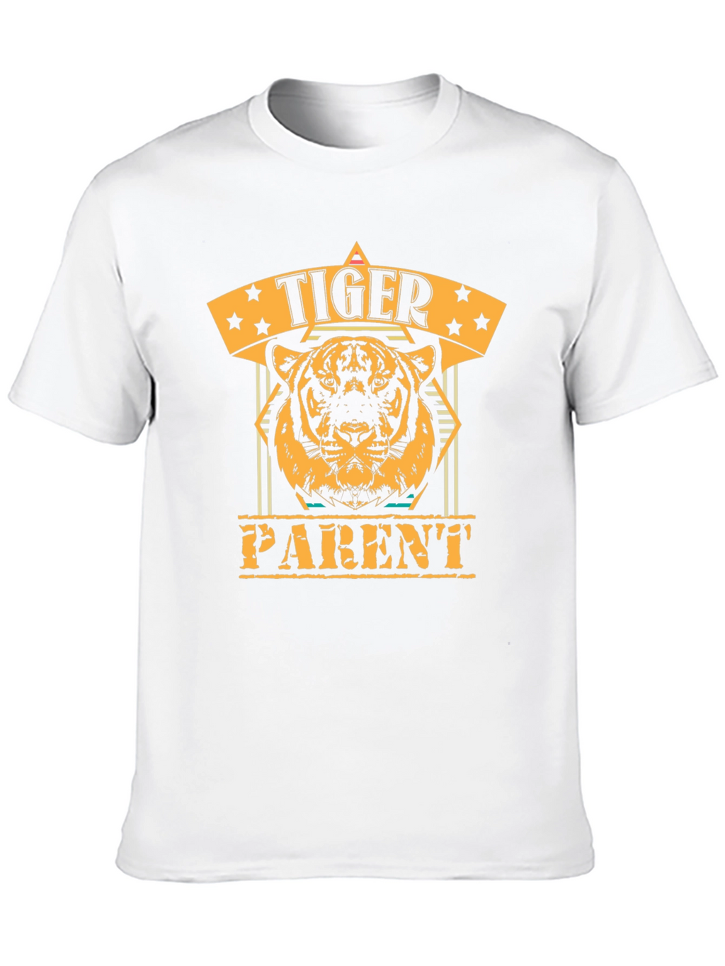 Tiger Parent Graphic T-Shirt - Black