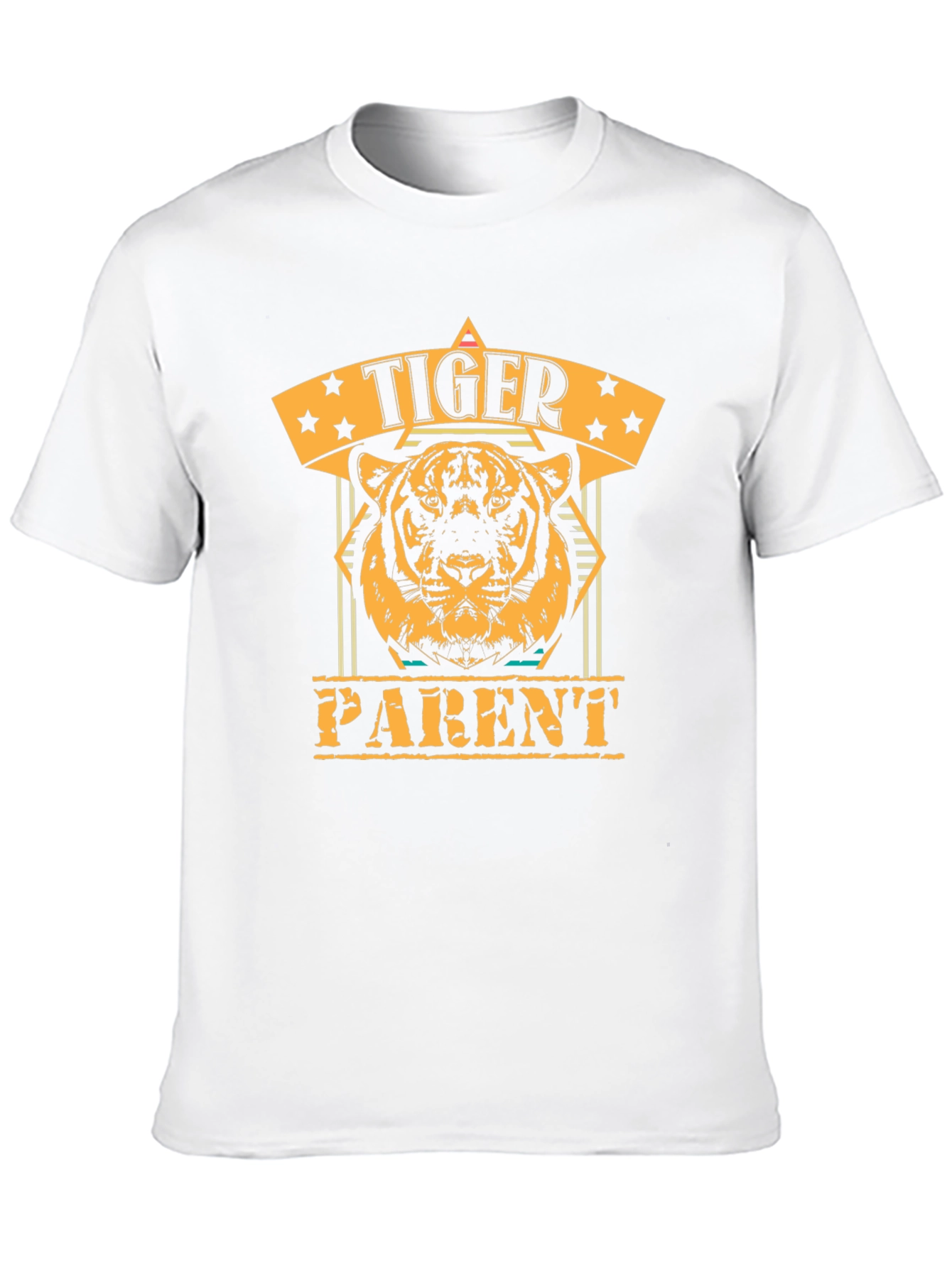 Tiger Parent Graphic T-Shirt - Black