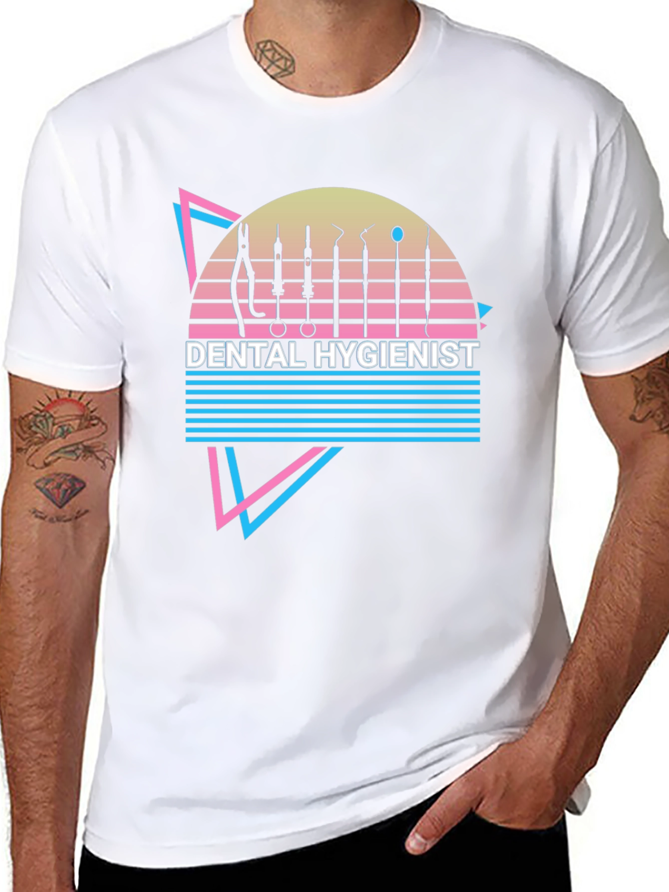 Dental Hygienist Retro T-Shirt