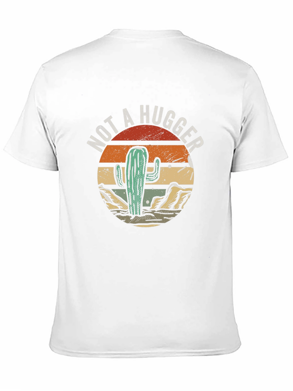Not A Hugger Cactus Graphic Tee
