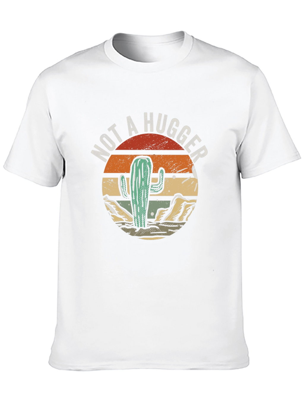 Not A Hugger Cactus Graphic Tee