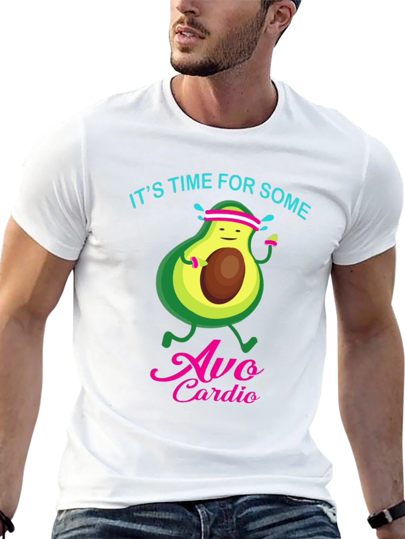 Avo Cardio T-Shirt - Funny Workout Tee