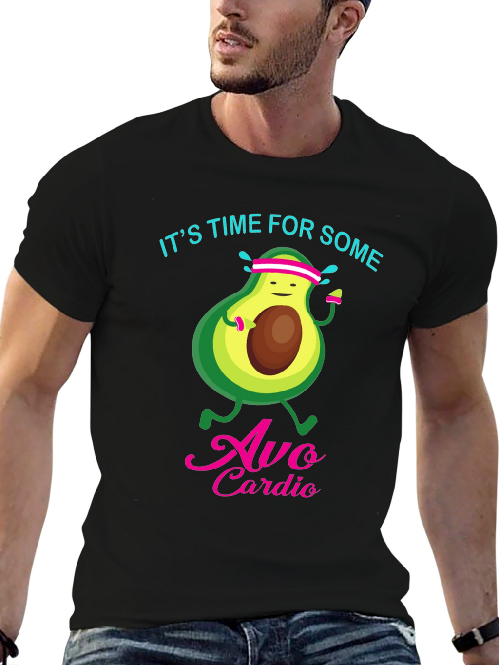 Avo Cardio T-Shirt - Funny Workout Tee