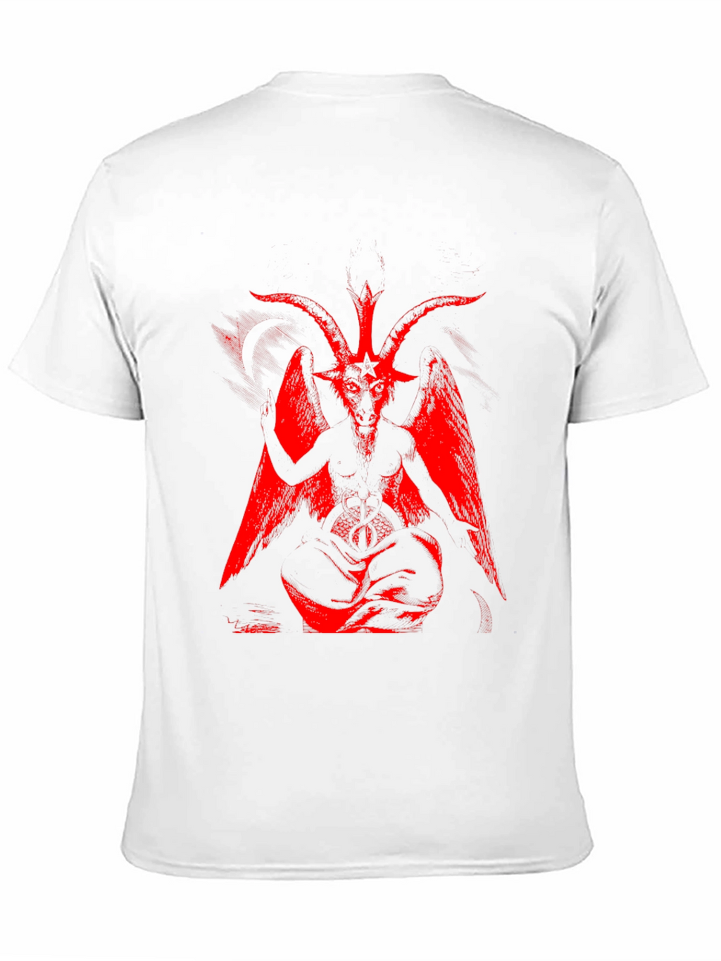 Baphomet Graphic Tee - Black Occult Shirt