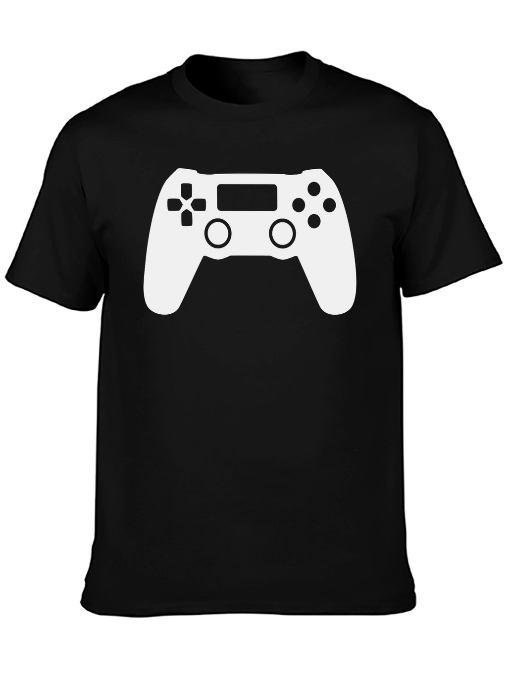 Gaming Controller Graphic T-Shirt - Black