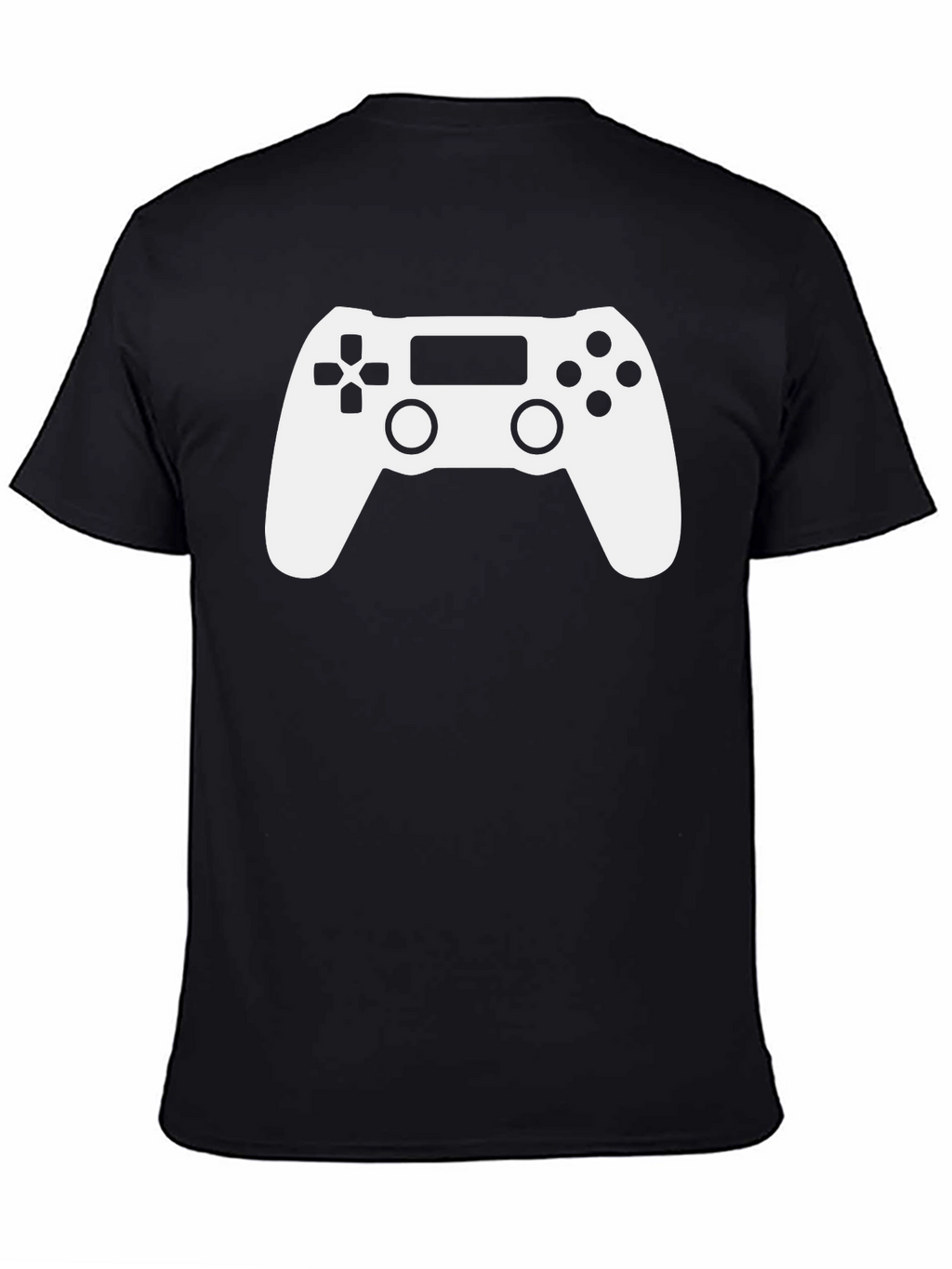Gaming Controller Graphic T-Shirt - Black