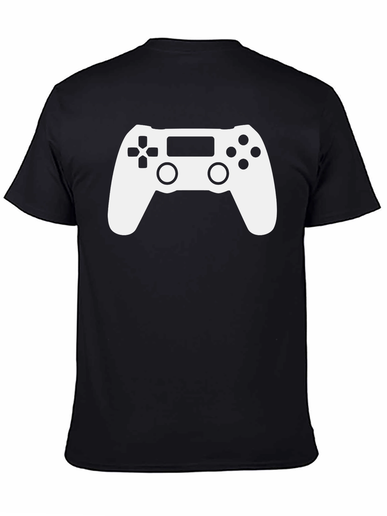 Gaming Controller Graphic T-Shirt - Black