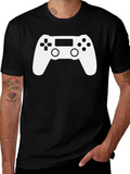 Gaming Controller Graphic T-Shirt - Black