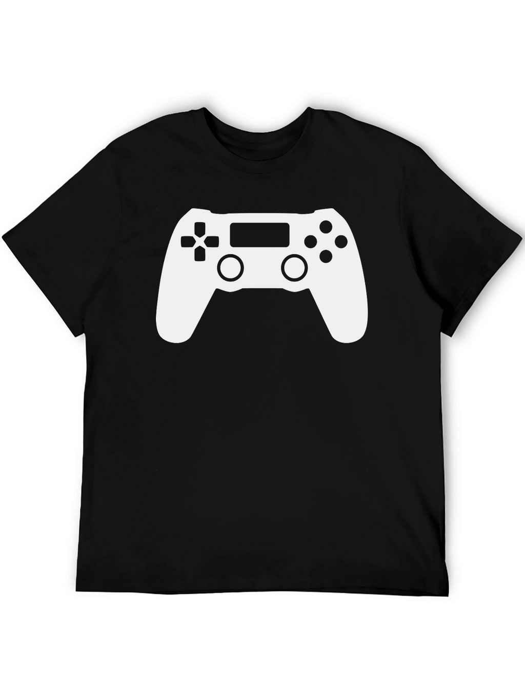 Gaming Controller Graphic T-Shirt - Black
