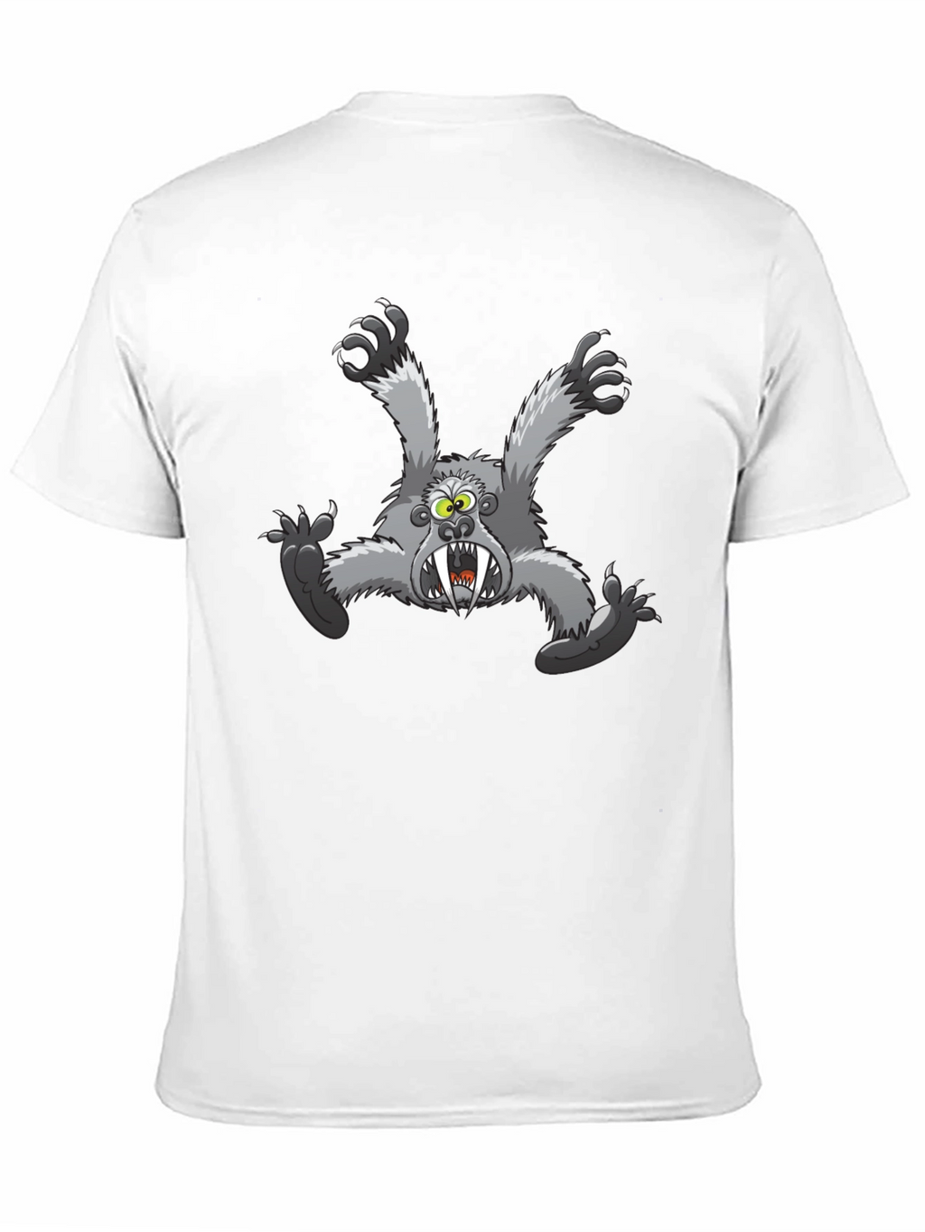 Monster Graphic T-Shirt - Mens Black Tee