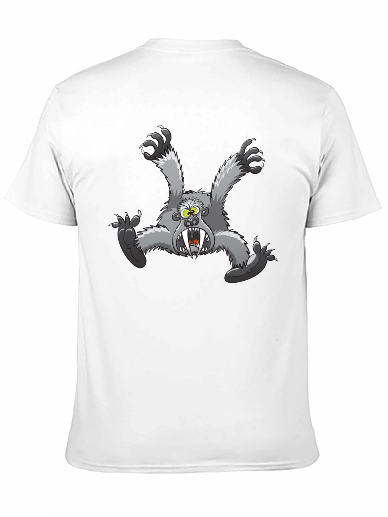 Monster Graphic T-Shirt - Mens Black Tee