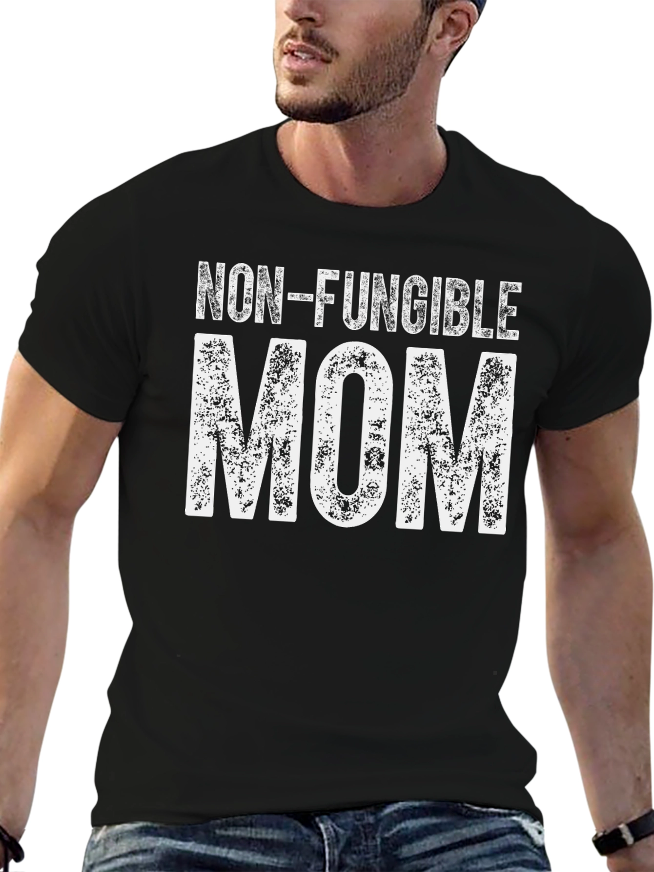 Non-Fungible Mom Black T-Shirt