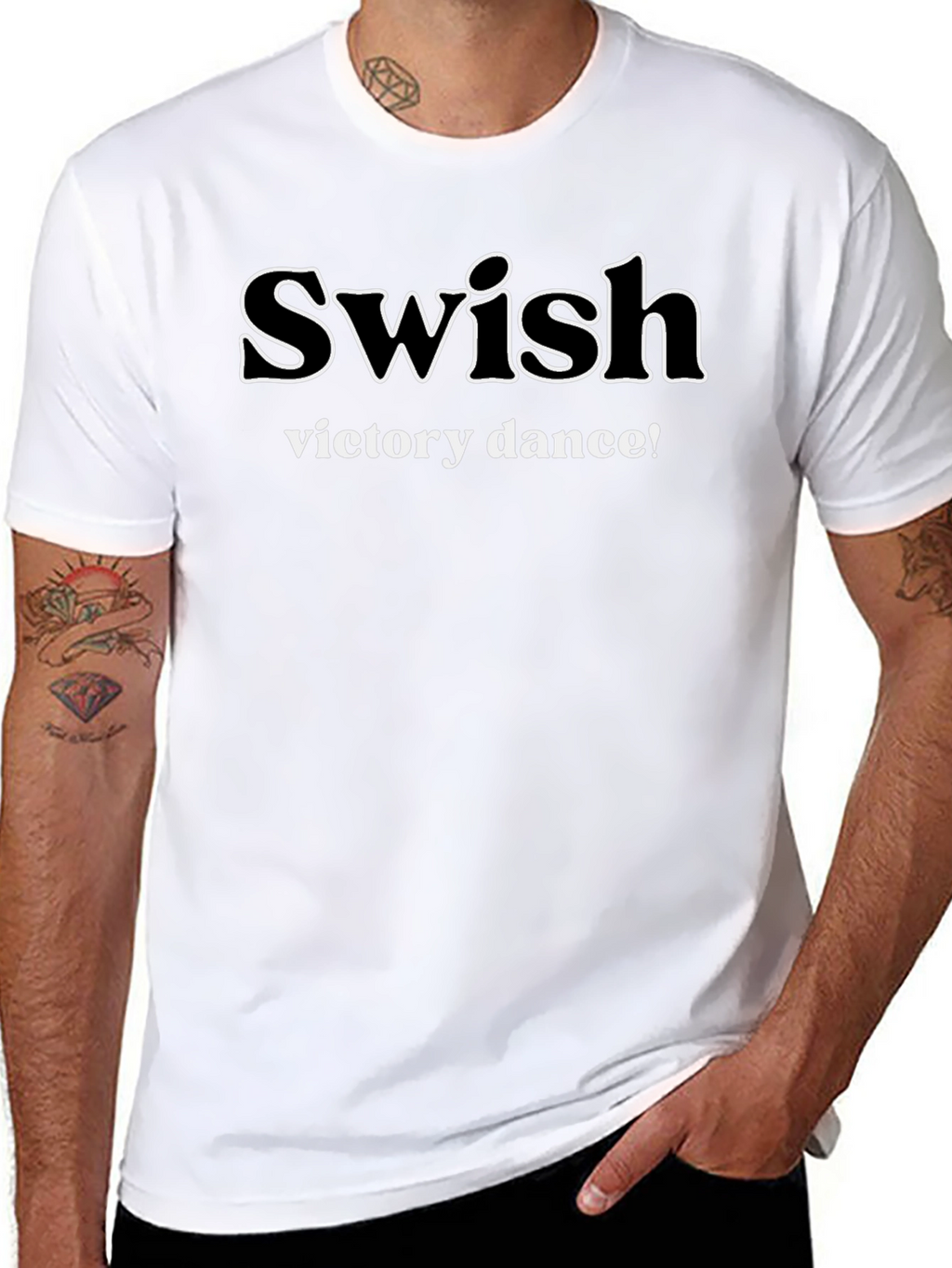 Swish Victory Dance Graphic T-Shirt