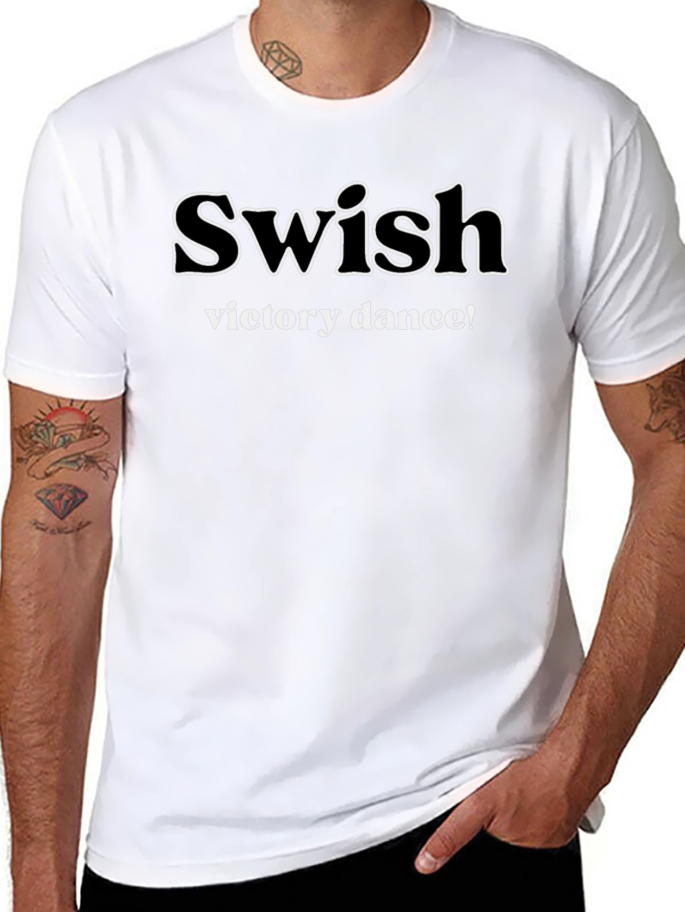 Swish Victory Dance Graphic T-Shirt
