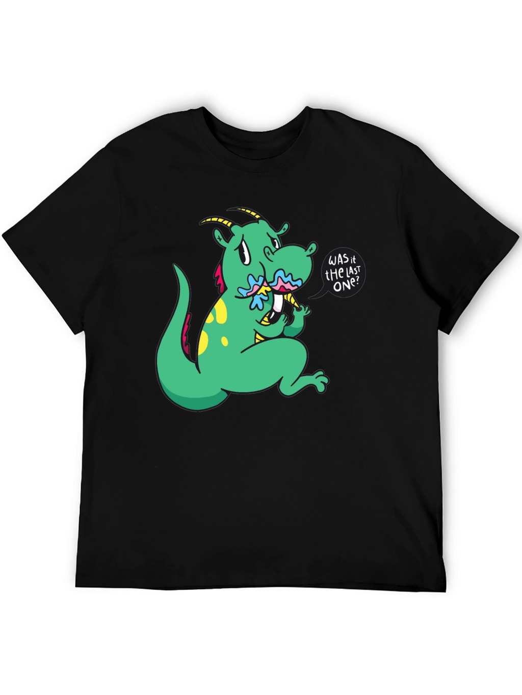 Dragon Cartoon Graphic Tee - Last One?