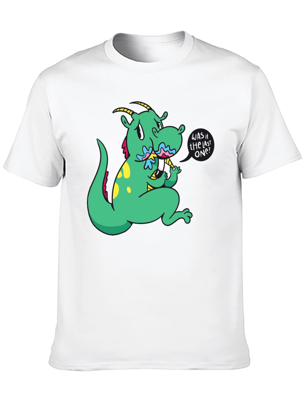 Dragon Cartoon Graphic Tee - Last One?