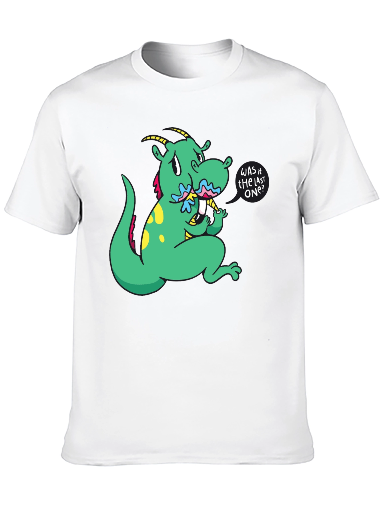 Dragon Cartoon Graphic Tee - Last One?
