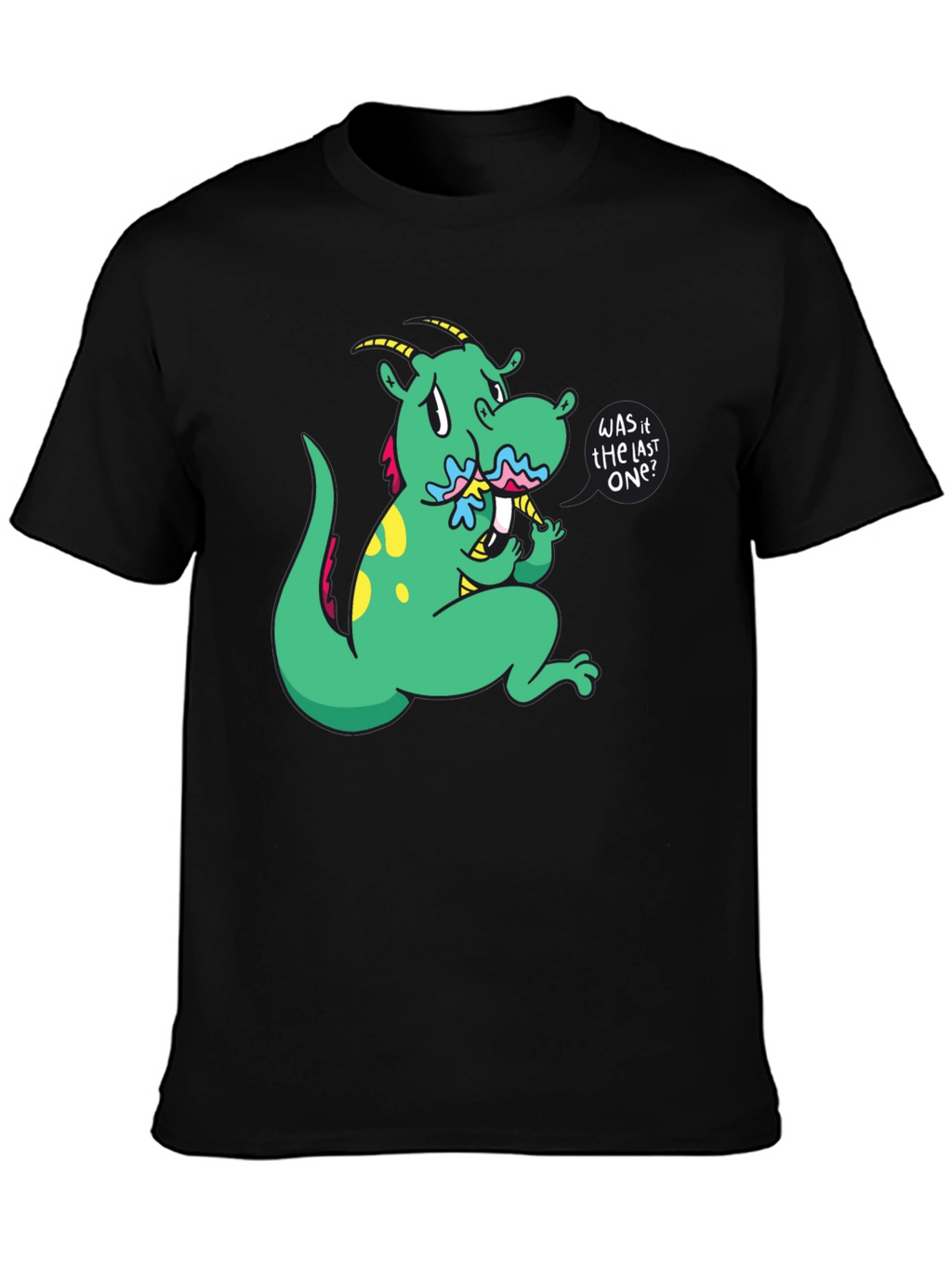 Dragon Cartoon Graphic Tee - Last One?
