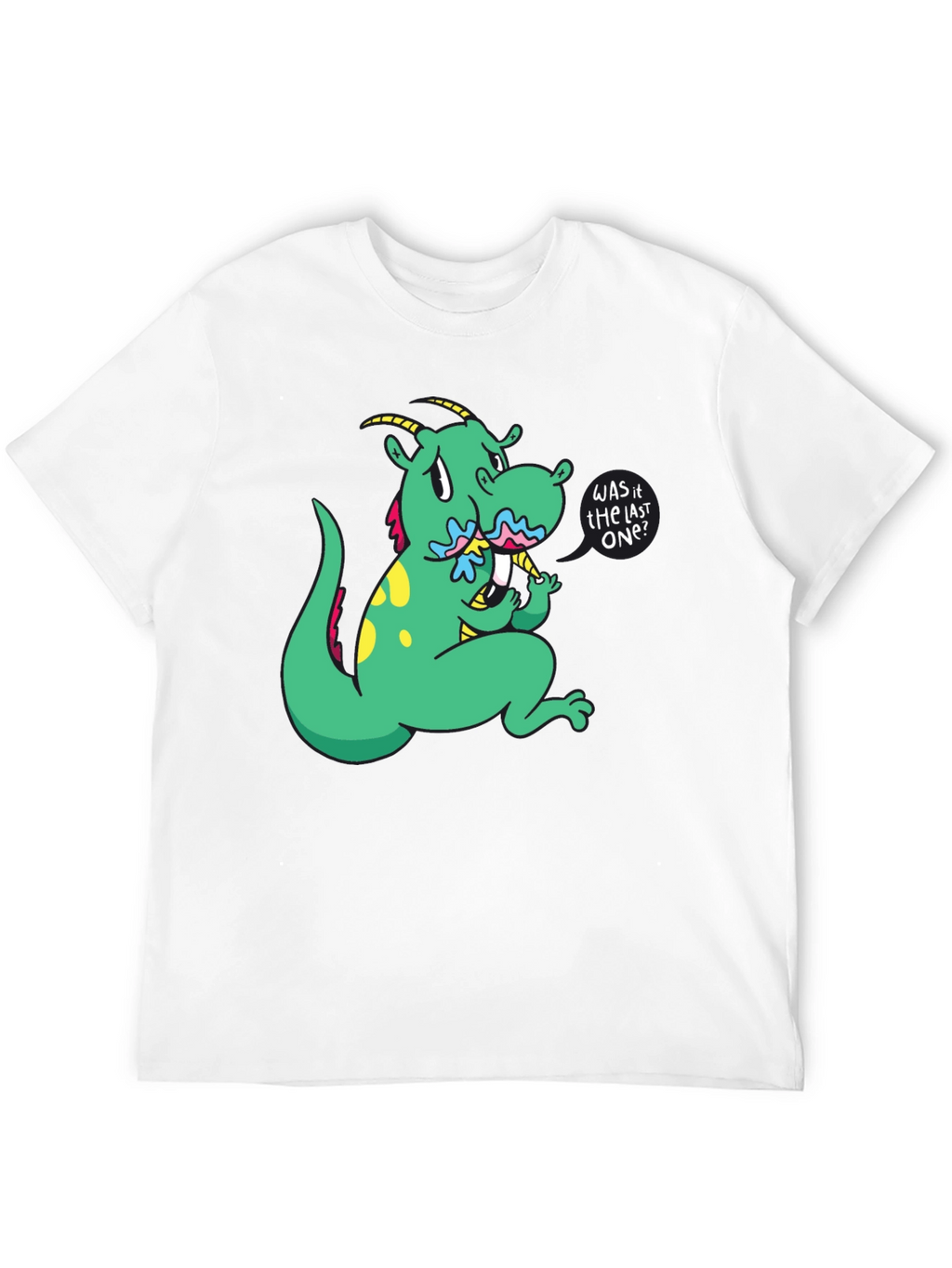 Dragon Cartoon Graphic Tee - Last One?