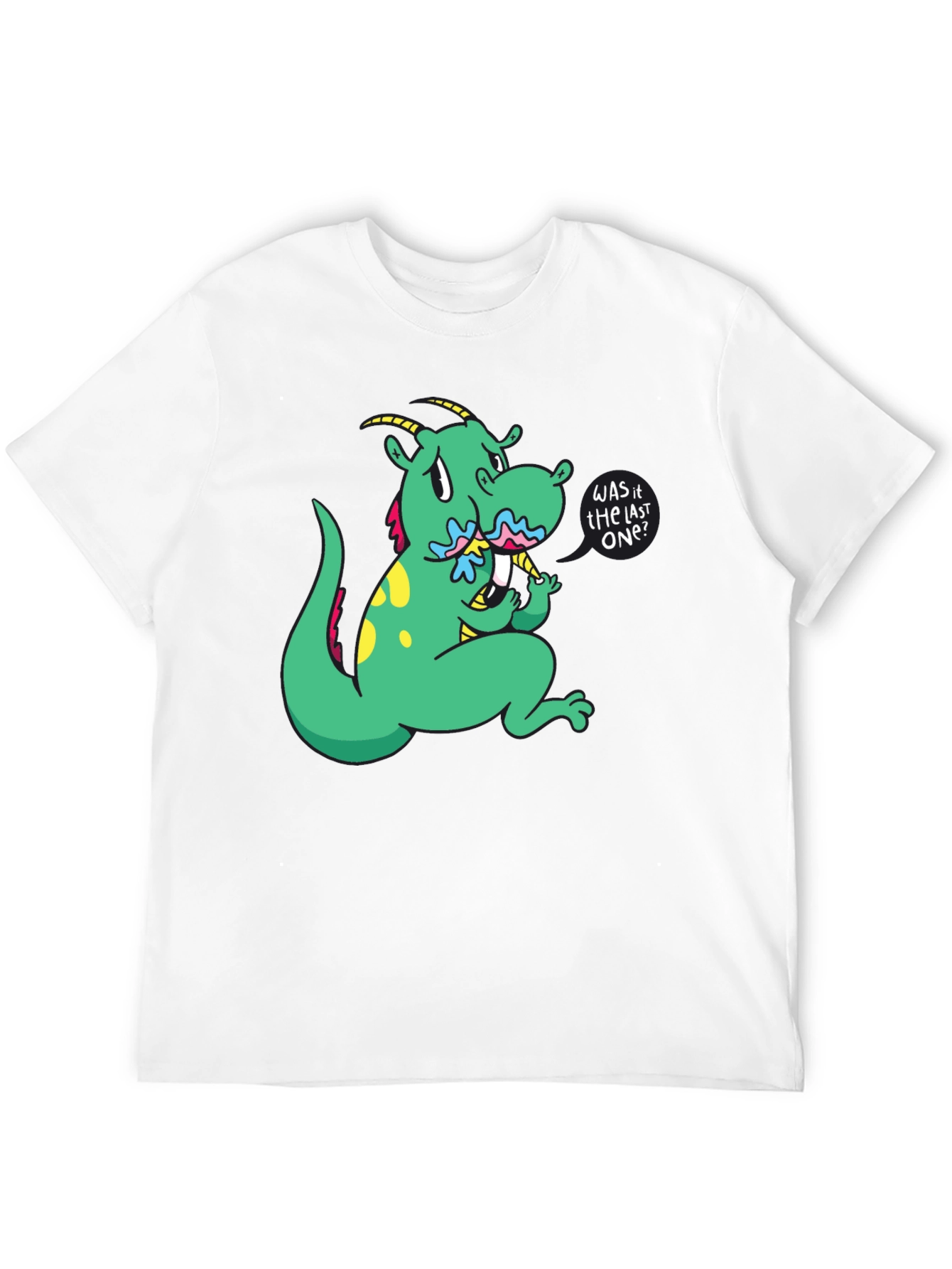 Dragon Cartoon Graphic Tee - Last One?