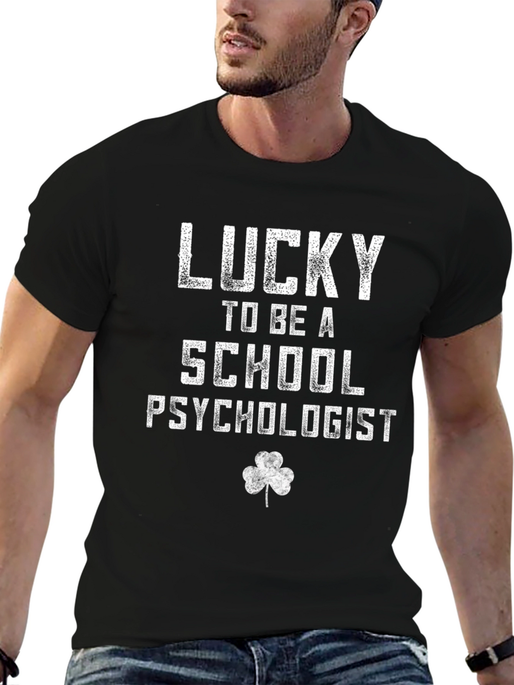 Lucky School Psychologist T-Shirt