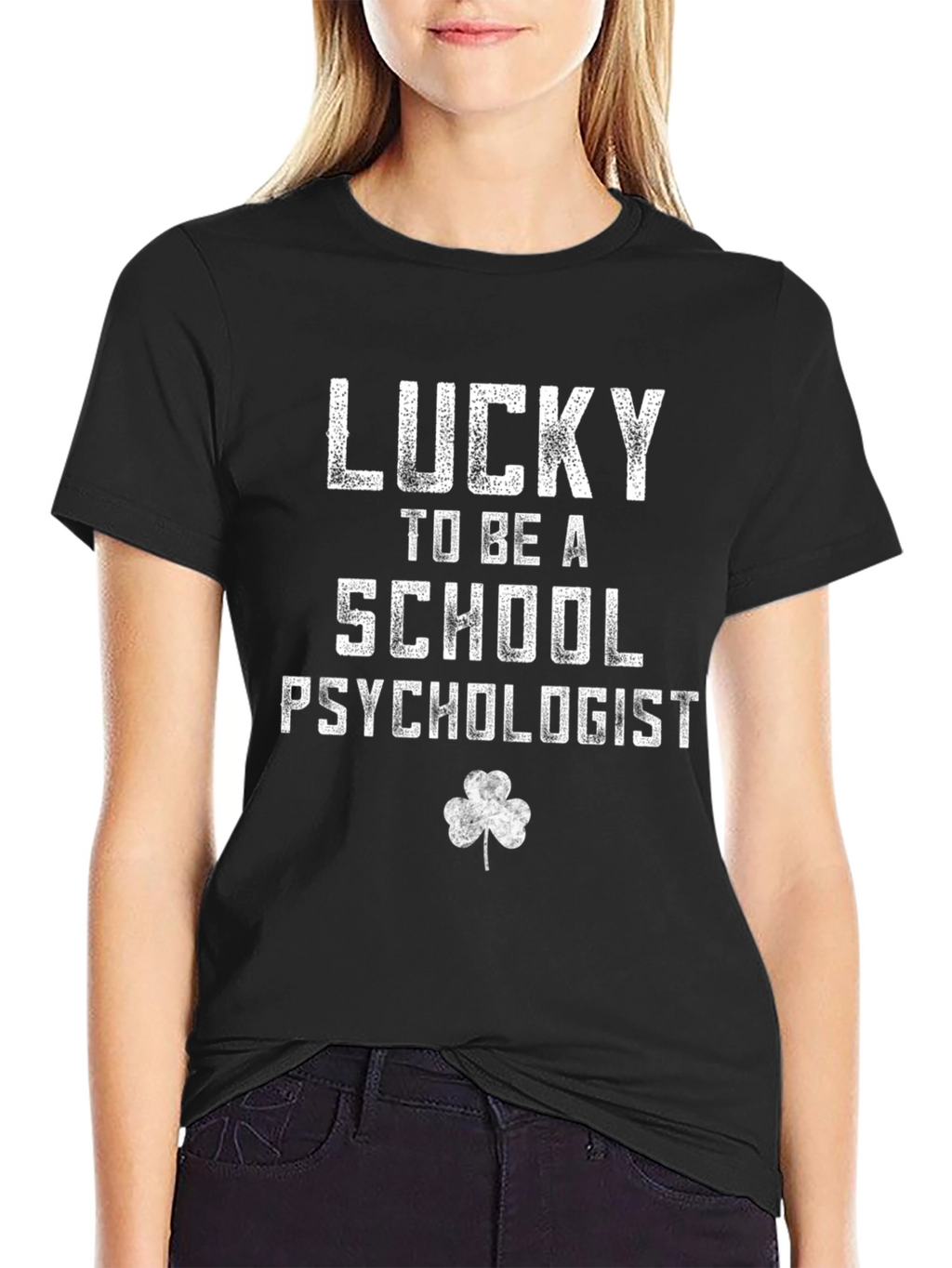 Lucky School Psychologist T-Shirt