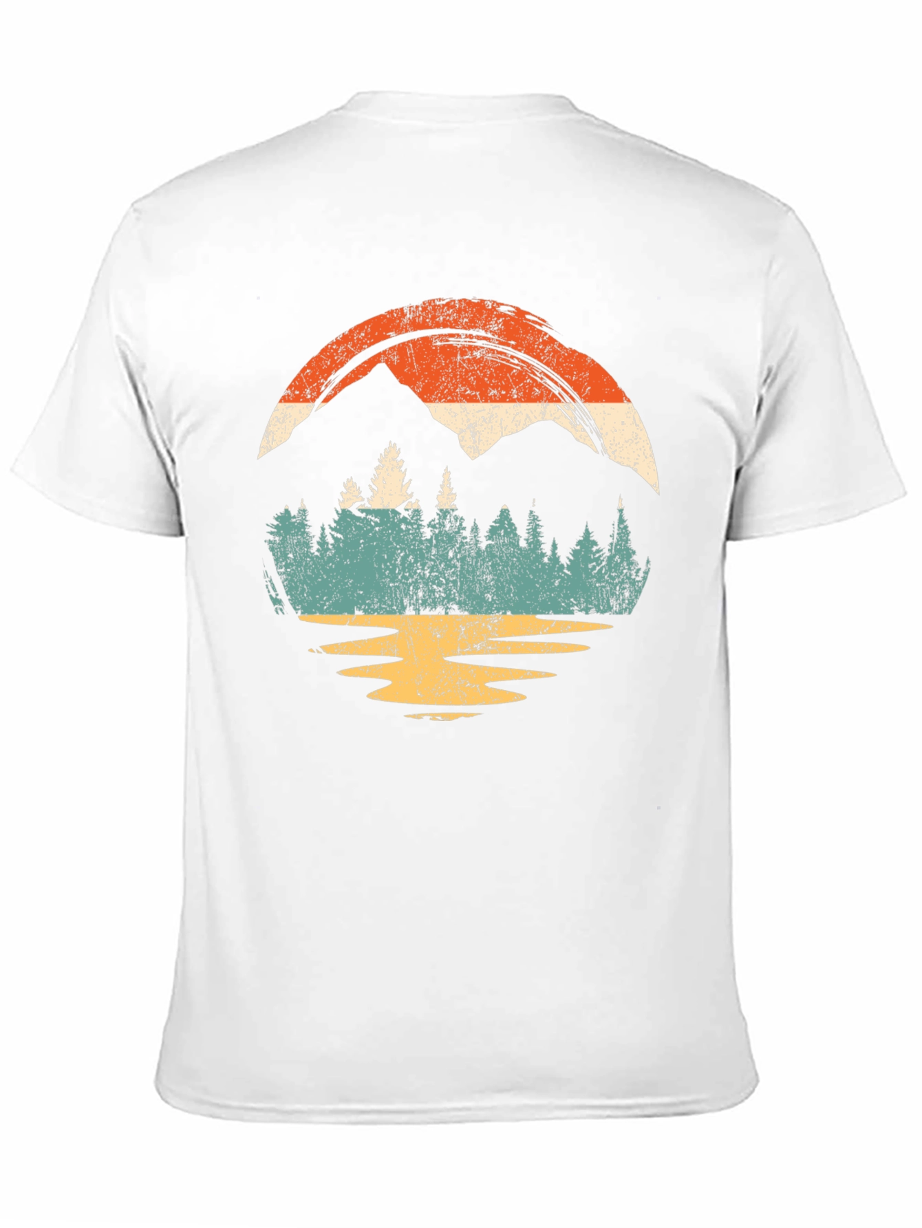 Retro Mountain & Forest Graphic Tee