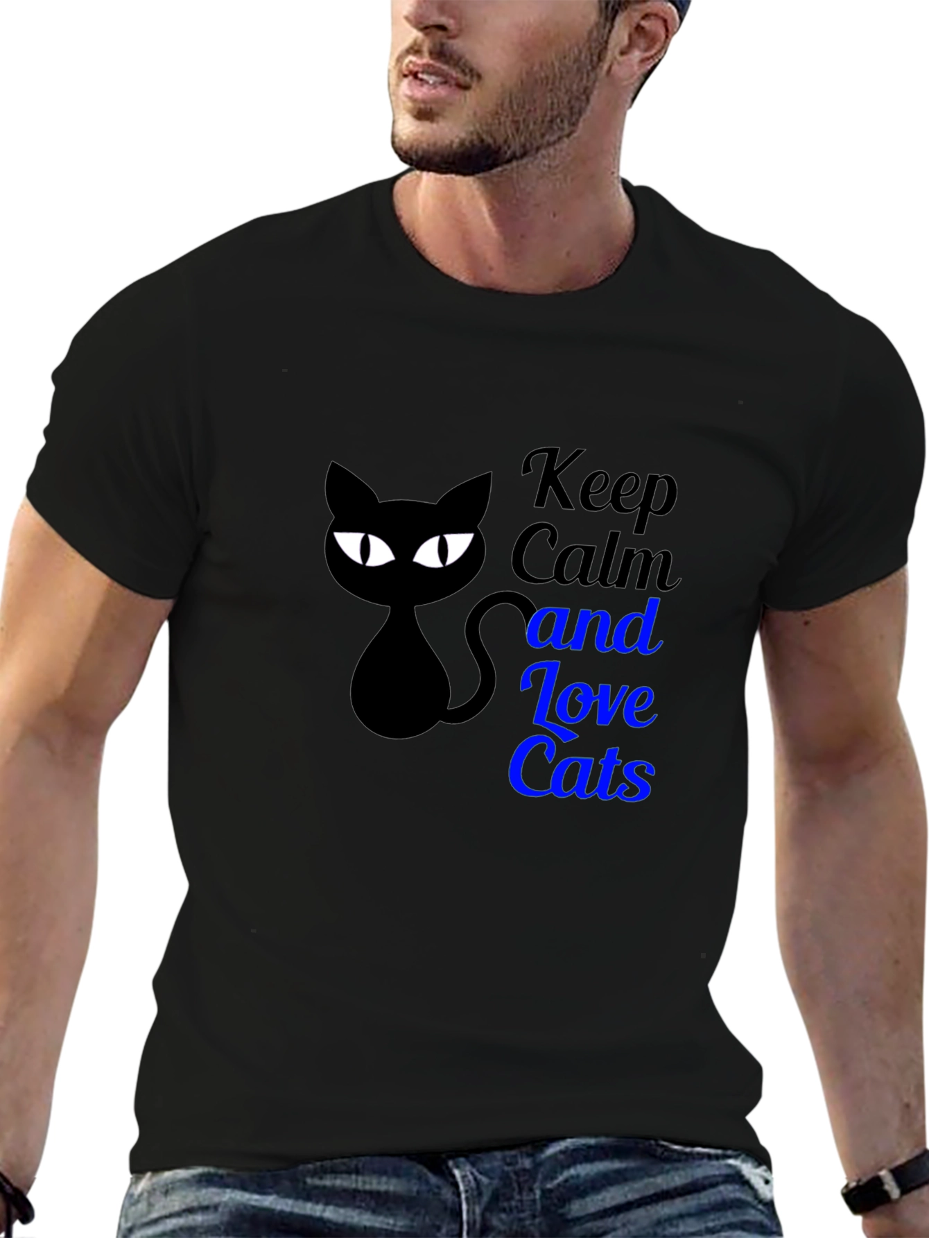 Keep Calm and Love Cats T-Shirt