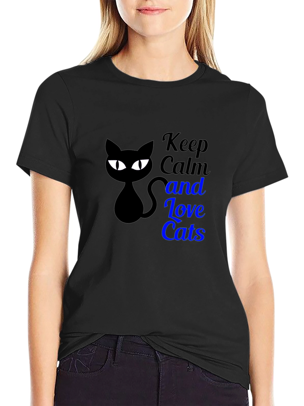 Keep Calm and Love Cats T-Shirt