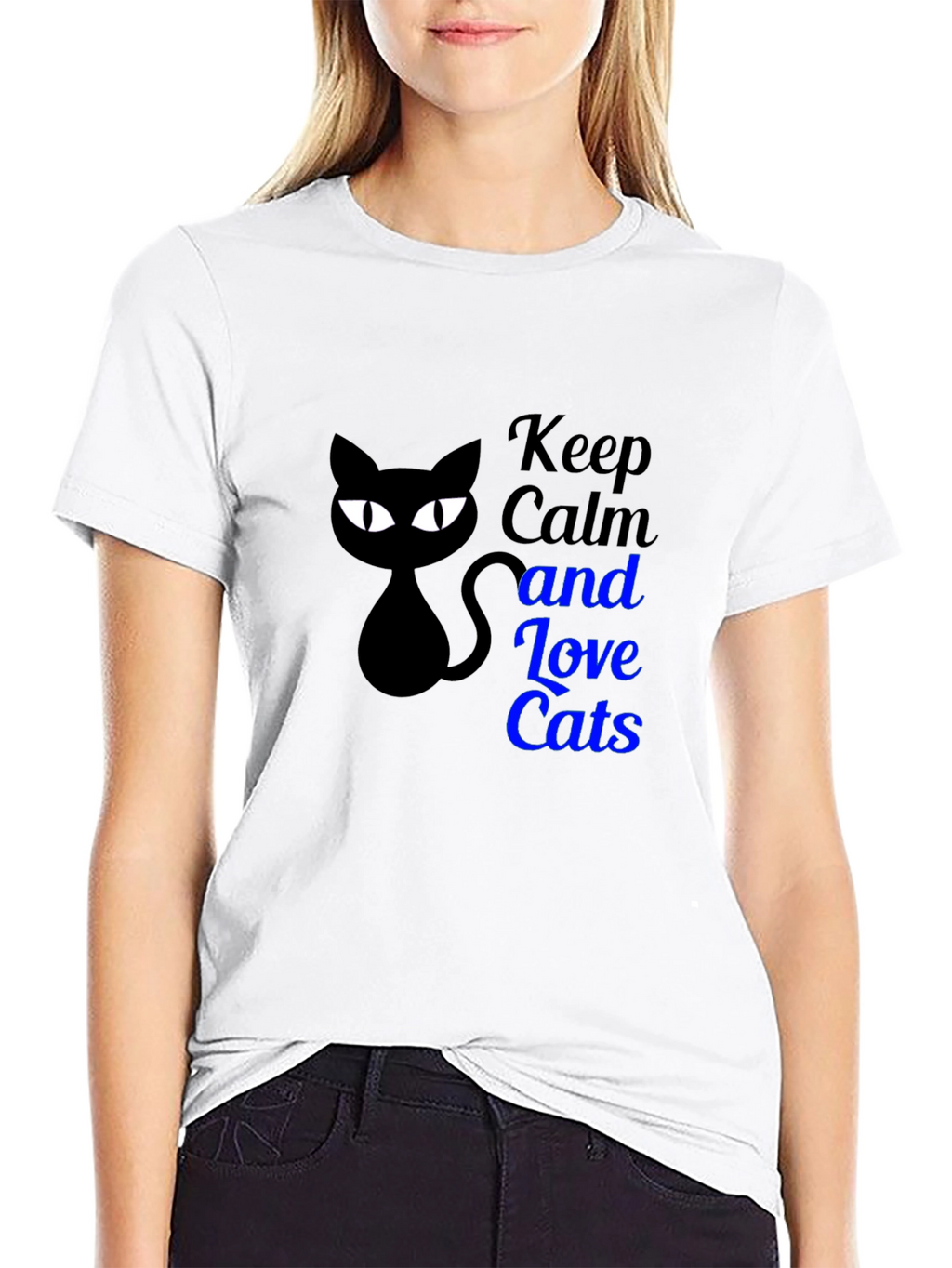 Keep Calm and Love Cats T-Shirt