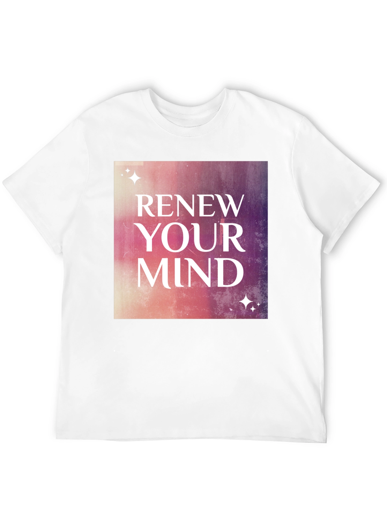 Renew Your Mind Graphic Tee - Stylish Motivational Shirt