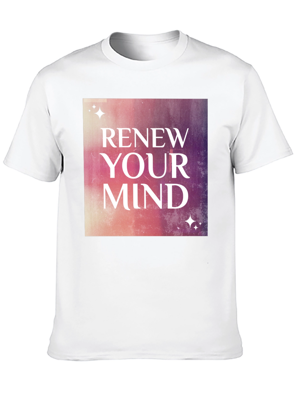 Renew Your Mind Graphic Tee - Stylish Motivational Shirt