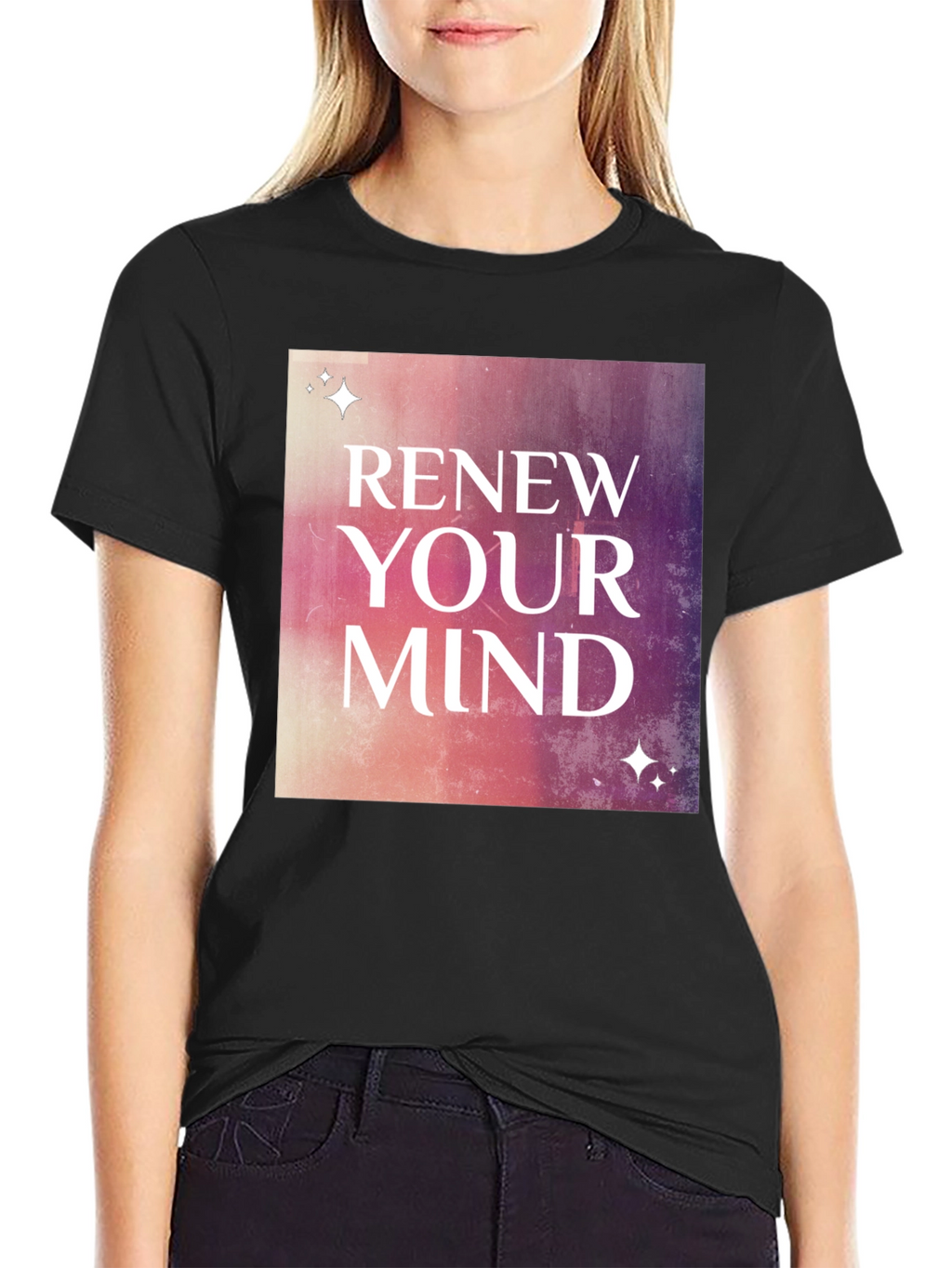 Renew Your Mind Graphic Tee - Stylish Motivational Shirt